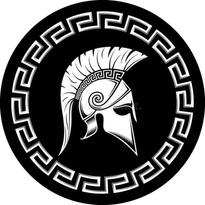 Espartano · Blanco negro