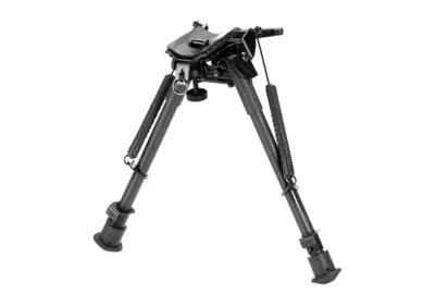 Kulfiber 9-13,5 Tommer Drejelig Fjederudtrækkelig Bipod - RokStad