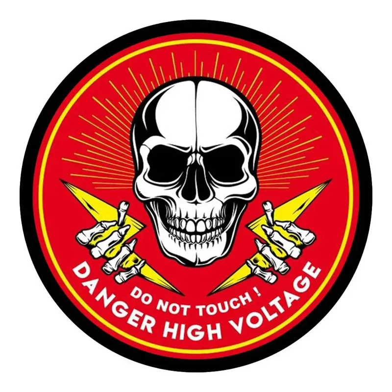 Danger High Voltage Do Not Touch