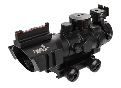 Kikkertsigte 4x32 Rød/Grøn/Blå - Lancer Tactical