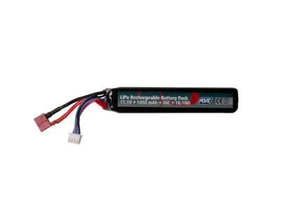 Li-Po 11,1V 1450mAh, 30C, DEAN, Batteri - ASG