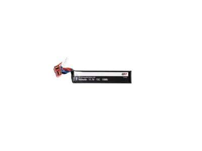 Li-Po 11,1V 900mAh, 15C, Stock Tube, Batteri, T-Plug - ASG
