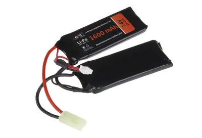 Li-Po 7,4V 1600mAh, 20C, Batteri - GFC Tactical
