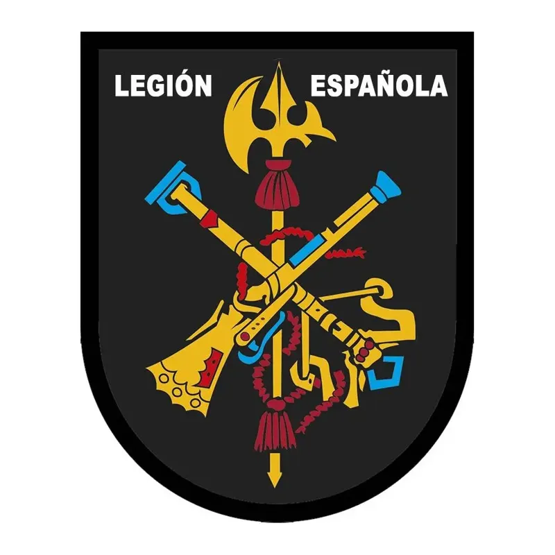 Escudo Legión Española · Negro