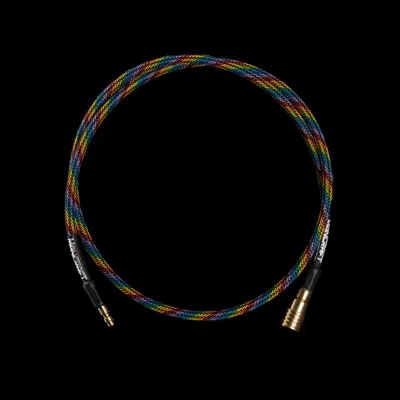 HPA Line - Durable Series. HPA Slange 42" Med QD Fittings. Regnbue - Mancraft