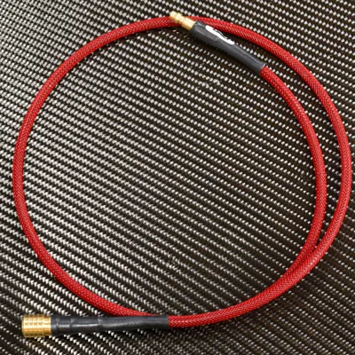 HPA Slange 36" Air Line Med QD Fittings Rød - Mancraft