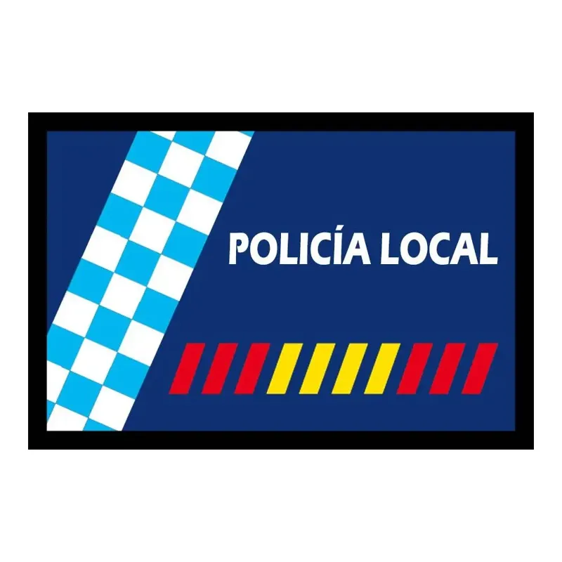 Rectangular Policía Local