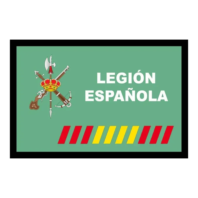 Rectangular Legión Española y Escudo