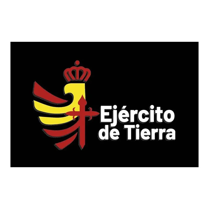 Rectangular Ejército de Tierra · Negro
