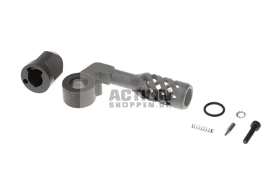 VSR-10 Twisted Hollow Bolt Handle with End Cap for Left Hand - Maple Leaf