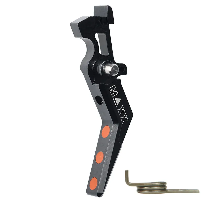 Maxx Model CNC Aluminum Advanced Trigger (Style A) Til M4/M16 Â– Sort