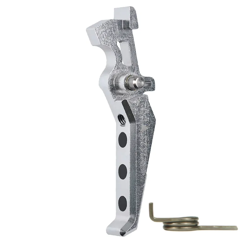 Maxx Model CNC Aluminum Advanced Trigger (Style e) Til M4/M16 – Sølv
