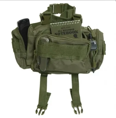 MOLLE Taske, Oliven Grøn - Mil-Tec