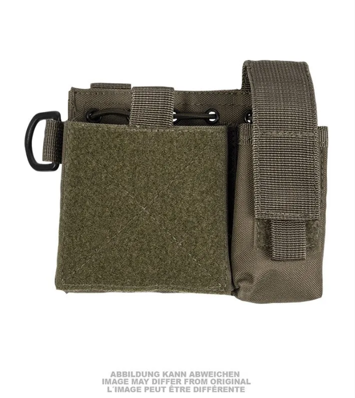 Mil-Tec MOLLE, Admin Pouch Oliven Grøn