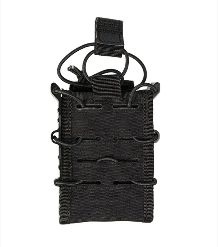 Mil-Tec MOLLE, Pouch, MAG. Bag Open Top Flex Single, Sort
