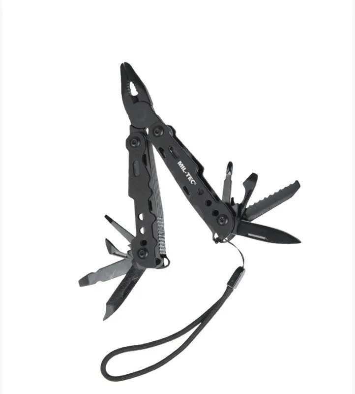 Mil-Tec Multi Tool, Sort, SM, M.etui