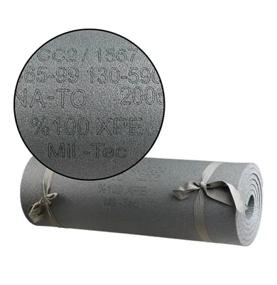 NATO Sovemåtte/Liggeunderlag Med Strop. 190x50x1 cm. Oliven - Mil-Tec