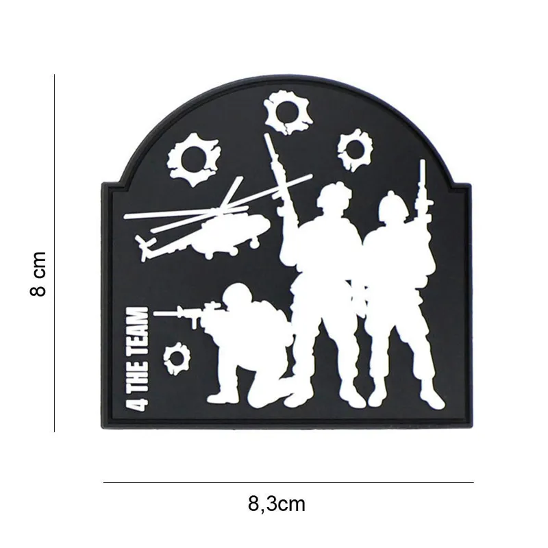 101 Inc Patch - 3D PVC 4 the Team