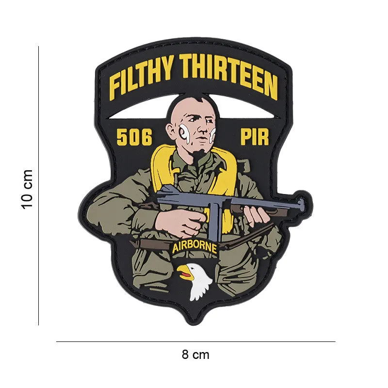 101 Inc Patch - 3D PVC 506 PIR Filthy Thirteen