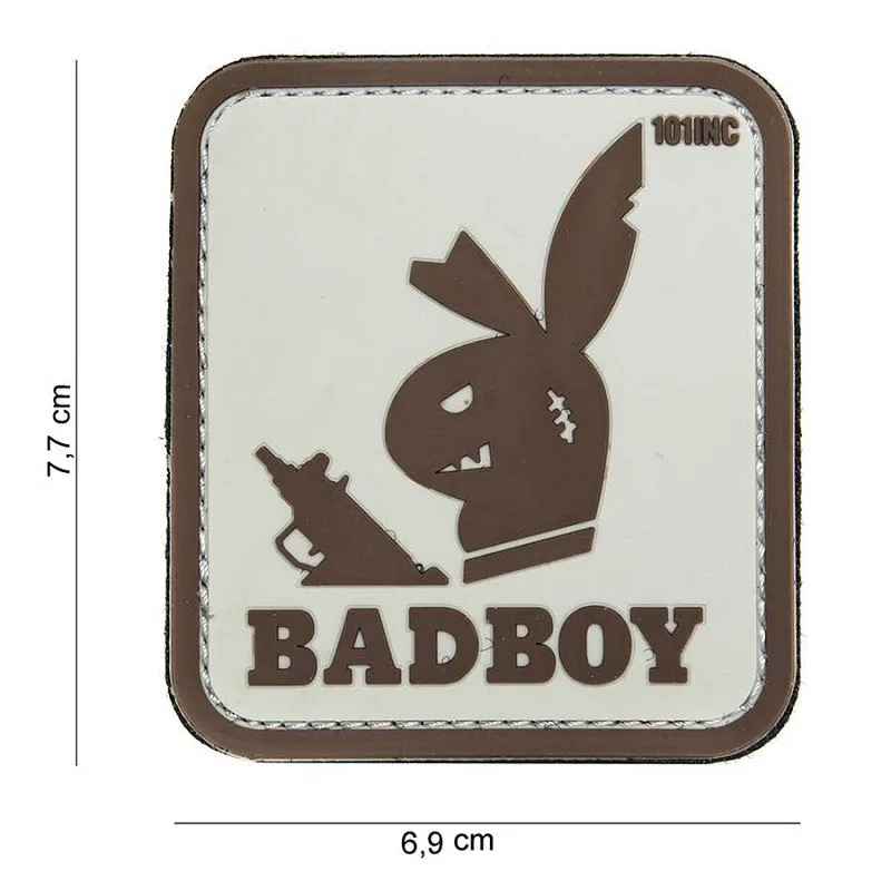 101 Inc Patch - 3D PVC Badboy · Tan / FDE