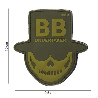 Patch - 3D PVC BB Undertaker - 101 Inc