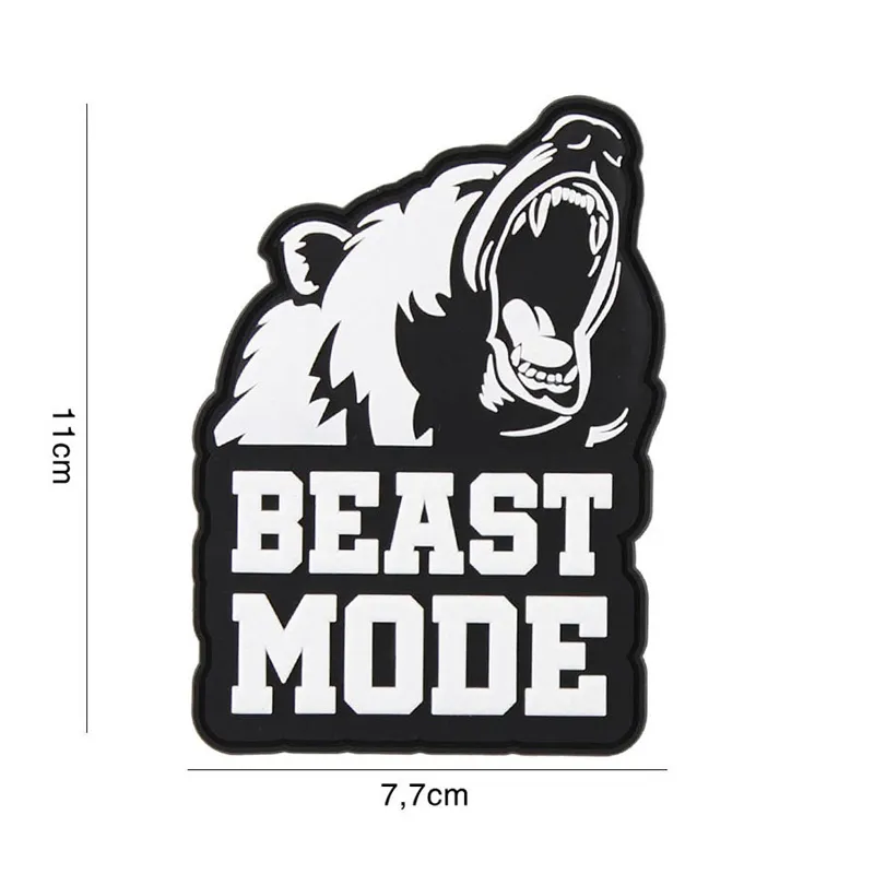 101 Inc Patch - 3D PVC Beast Mode