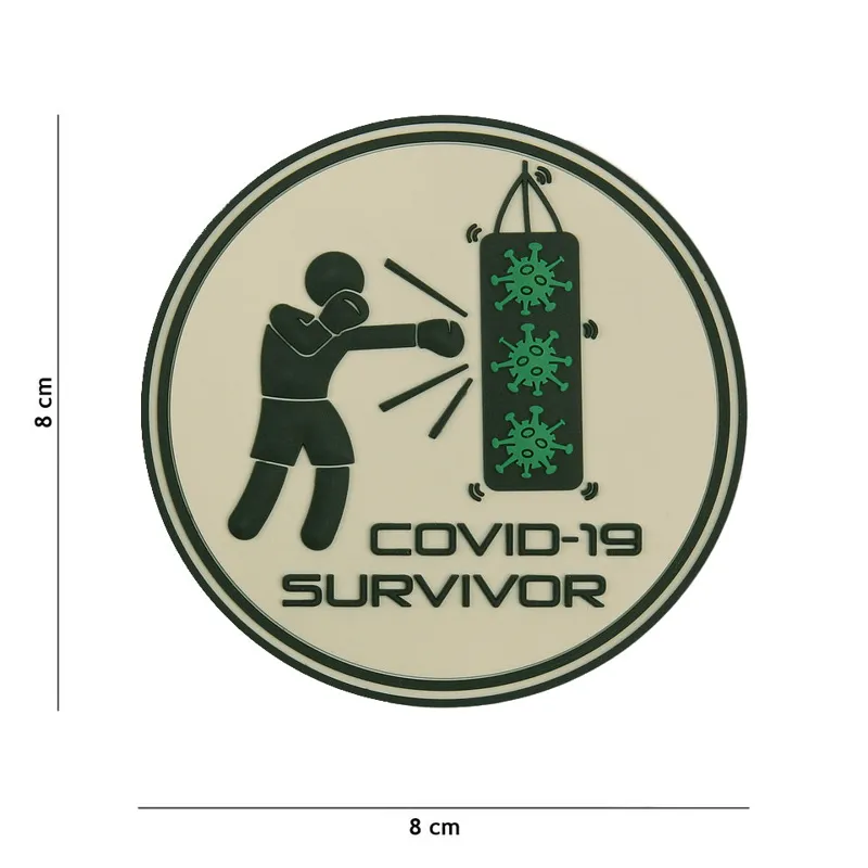 101 Inc Patch - 3D PVC COVID-19 Survivor