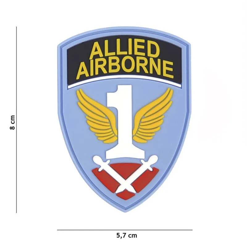 101 Inc Patch - 3D PVC First Allied Airborne Army