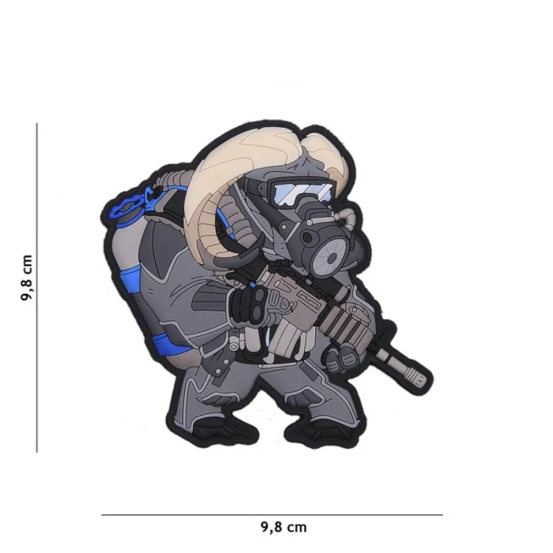 101 Inc Patch - 3D PVC Frogman Ox