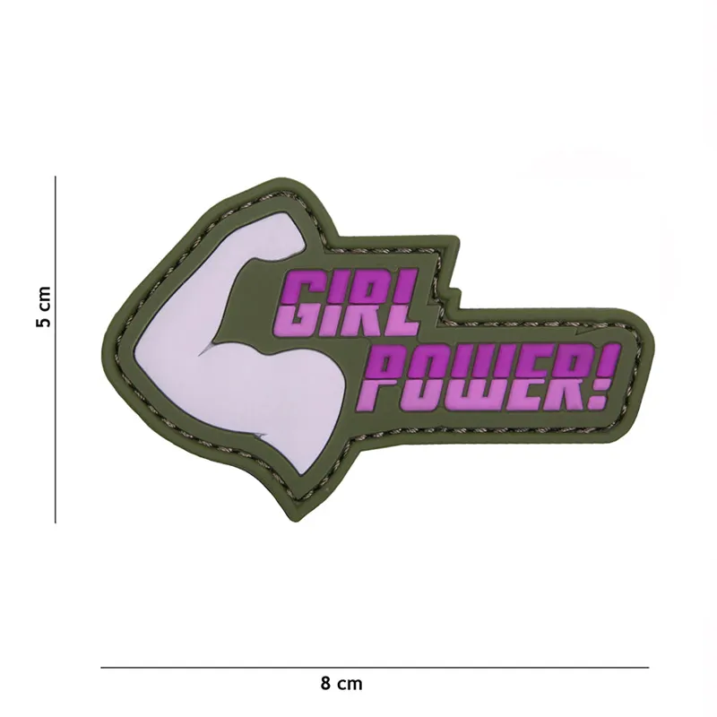 101 Inc Patch - 3D PVC Girl Power!