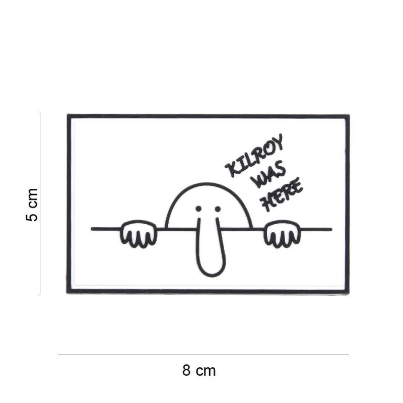 101 Inc Patch - 3D PVC Kilroy Was Here Wit