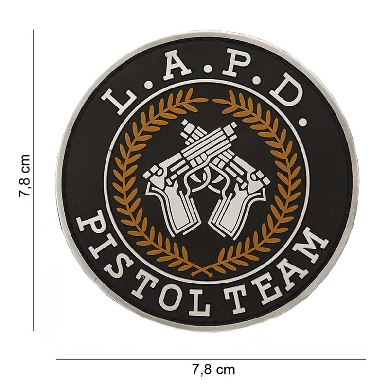 101 Inc Patch - 3D PVC L.a.p.d. Pistol Team