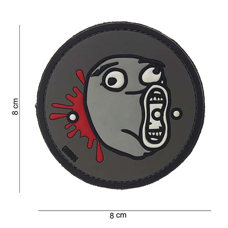 101 Inc Patch - 3D PVC Lol Face
