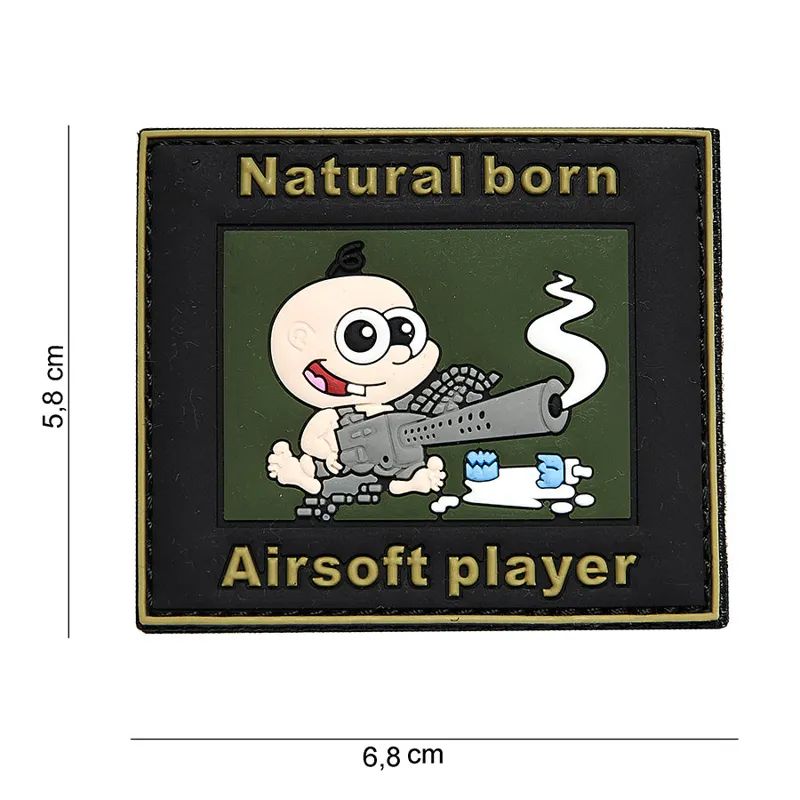 101 Inc Patch - 3D PVC Natural Born