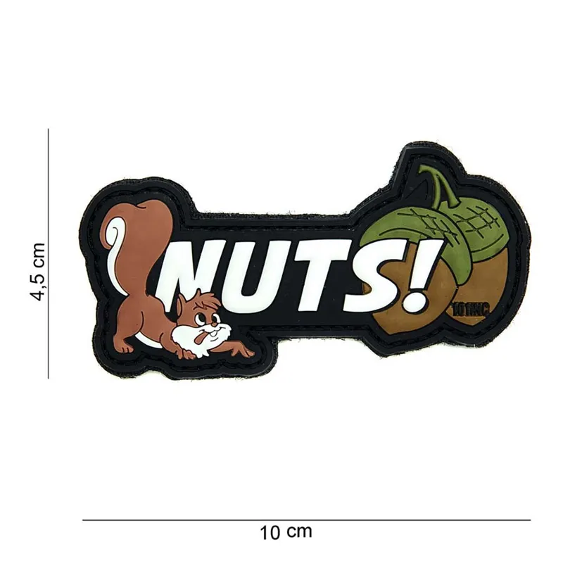 101 Inc Patch - 3D PVC Nuts Wit