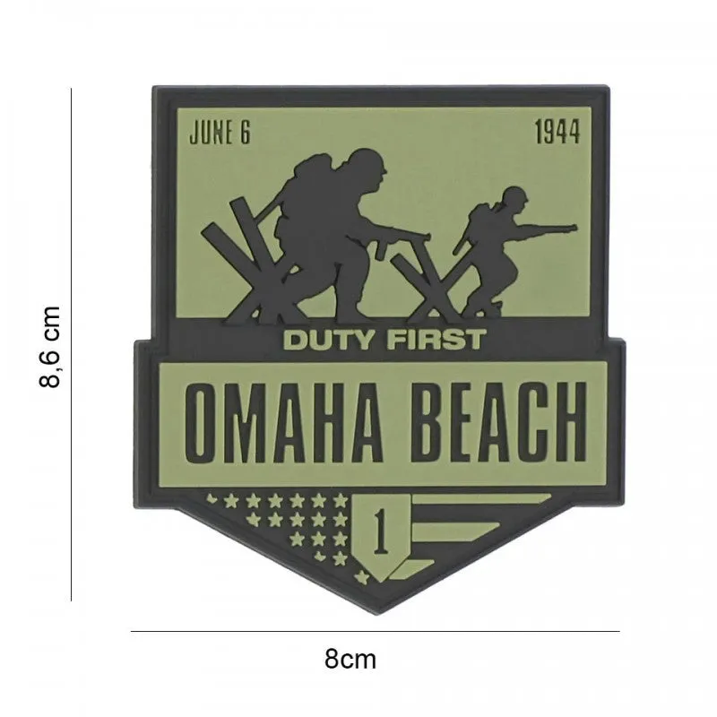 101 Inc Patch - 3D PVC Omaha Beach