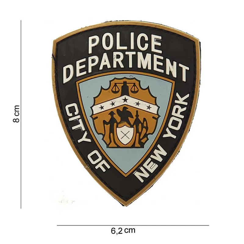 101 Inc Patch - 3D PVC Police Department