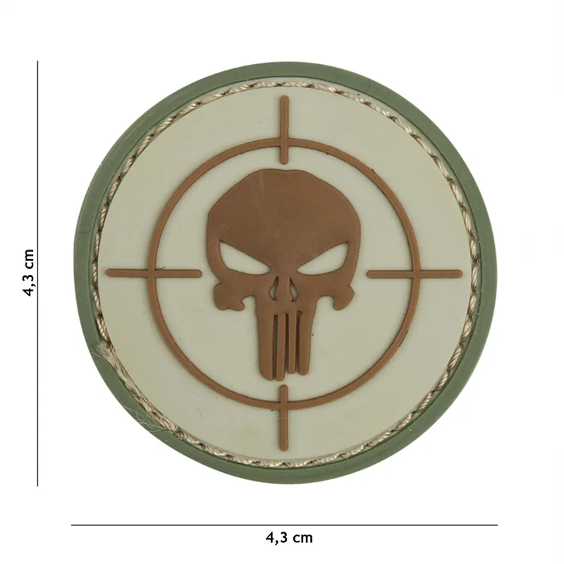 101 Inc Patch - 3D PVC Punisher Sight