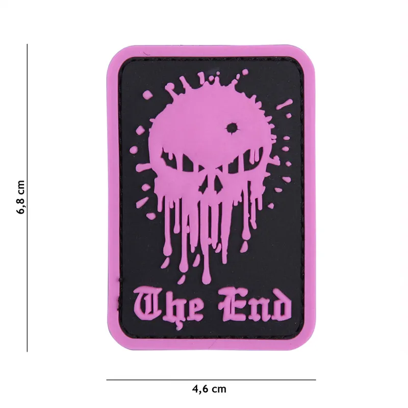 101 Inc Patch - 3D PVC Skull the End