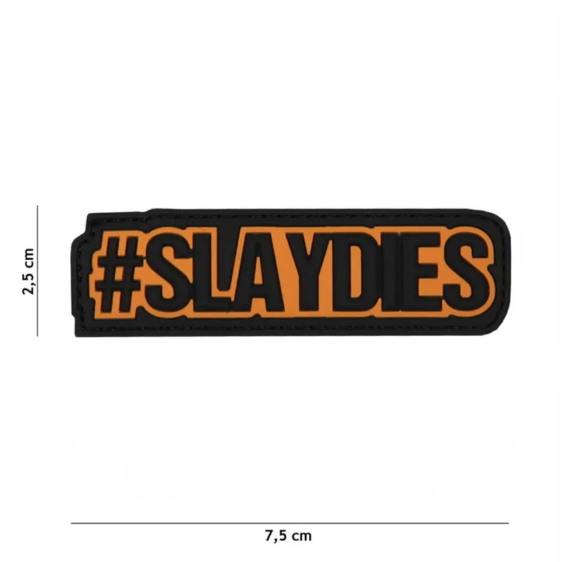 101 Inc Patch - 3D PVC Slaydies Oranje