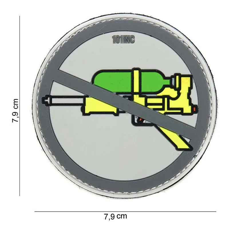 101 Inc Patch - 3D PVC Super Soaker · Gris
