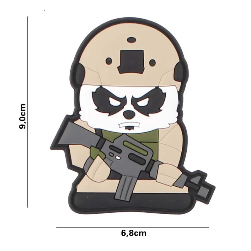 101 Inc Patch - 3D PVC Tactical Panda