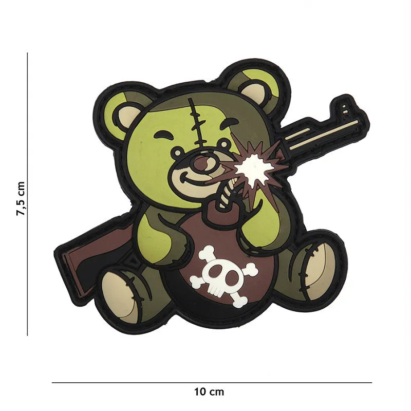 101 Inc Patch - 3D PVC Terror Teddy · Verde / OD