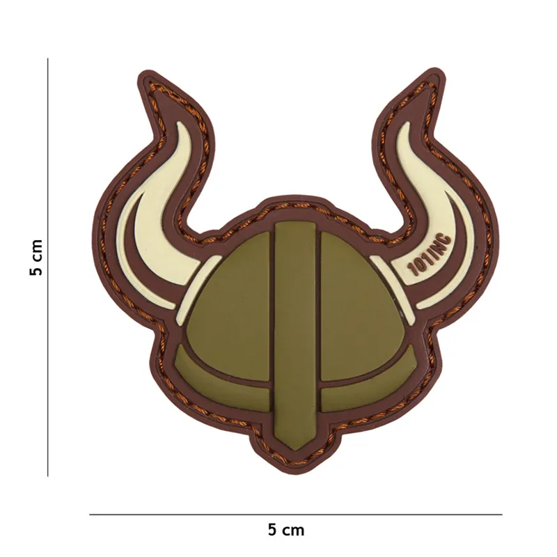 101 Inc Patch - 3D PVC Viking Helm
