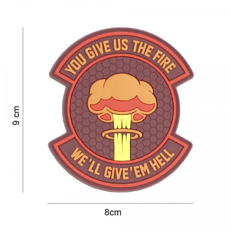 101 Inc Patch - 3D PVC WE Give 'Em Hell