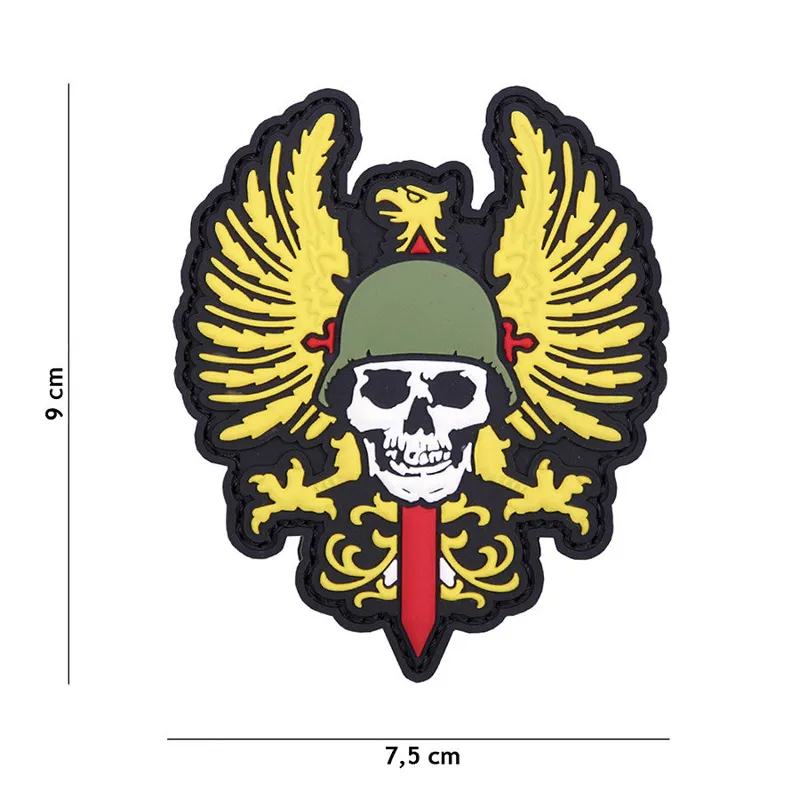 101 Inc Patch - 3D PVC, Spanish Skull