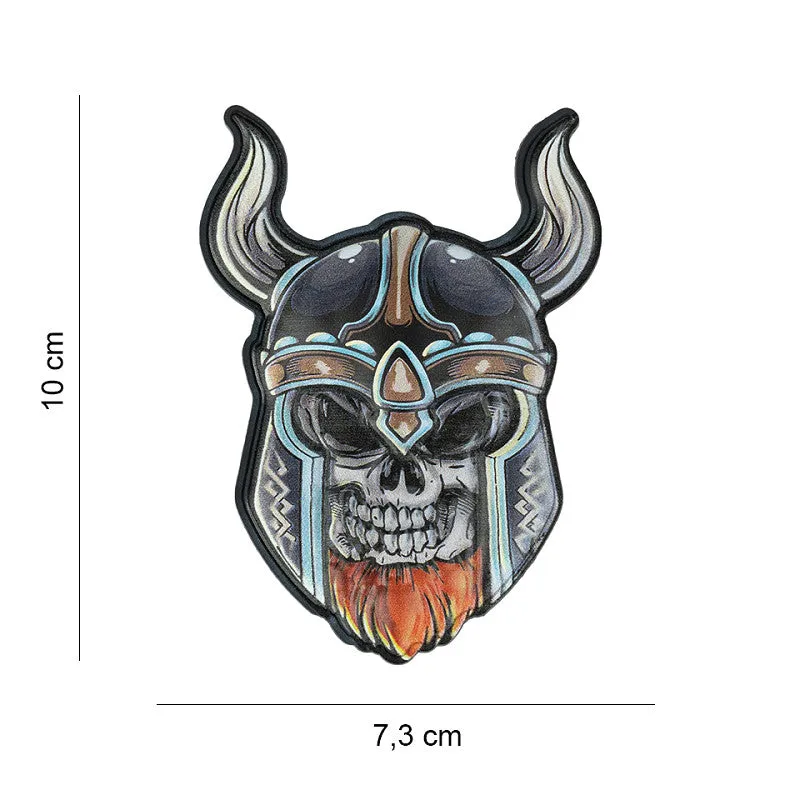 101 Inc Patch - 3D PVC, UV Skull Viking
