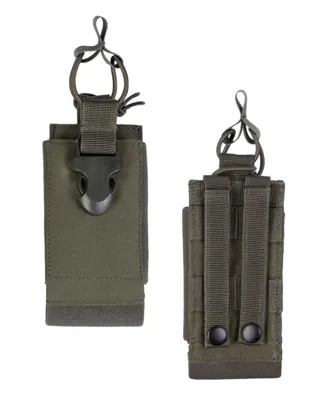 Radio Pouch, MOLLE Oliven Grøn - Mil-Tec