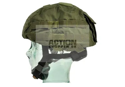 Raptor Hjelm Cover, Grøn - Invader Gear