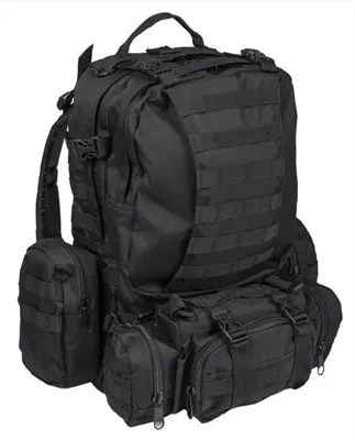 Rygsæk 36 L, Sort - Mil-Tec